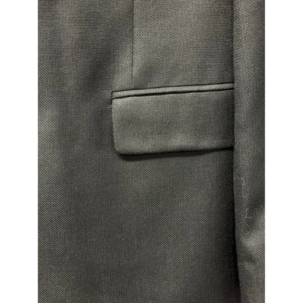 Joseph Abboud Loro Piana Super 120s Wool Blazer Mens 40 Short Black‎ Sport Coat